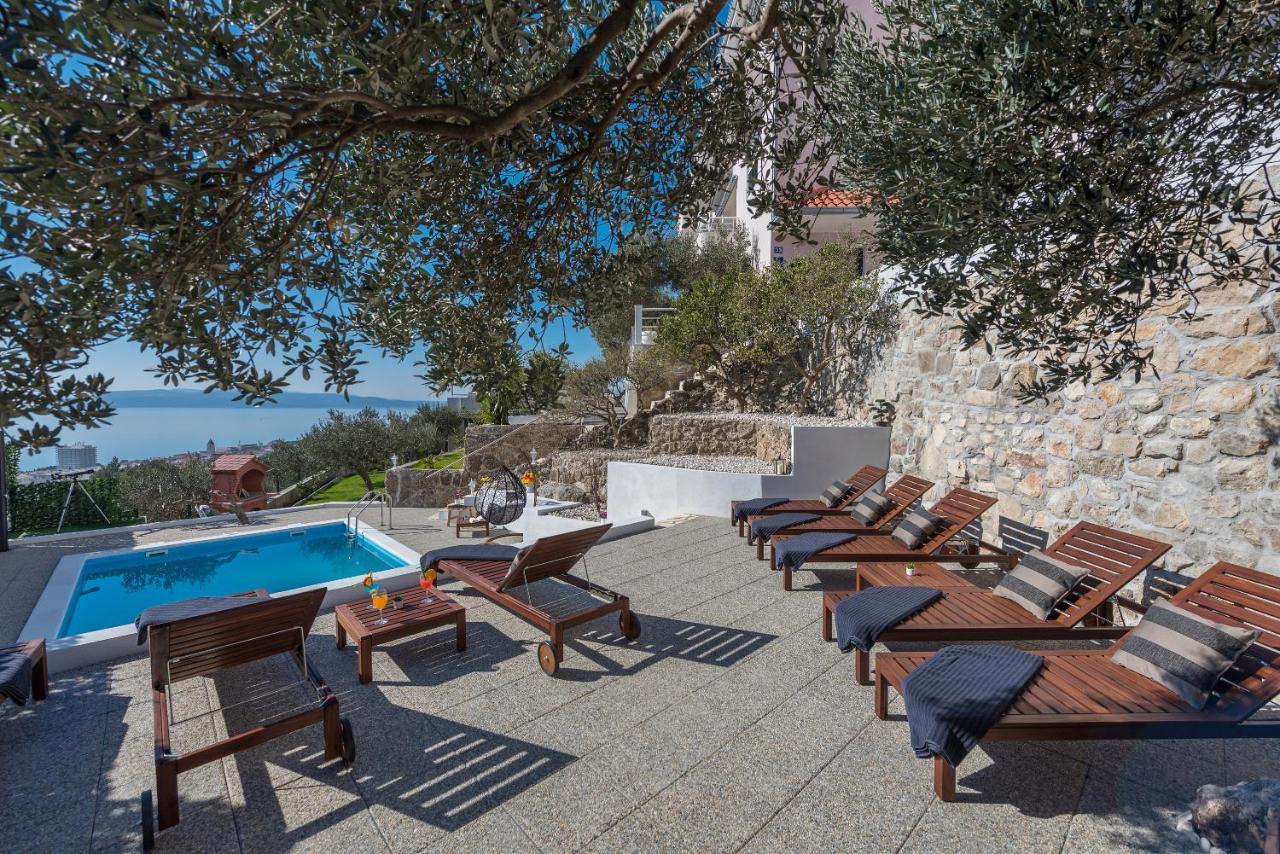 מאקרסקה Villa Petra Apartment With Private Pool מראה חיצוני תמונה