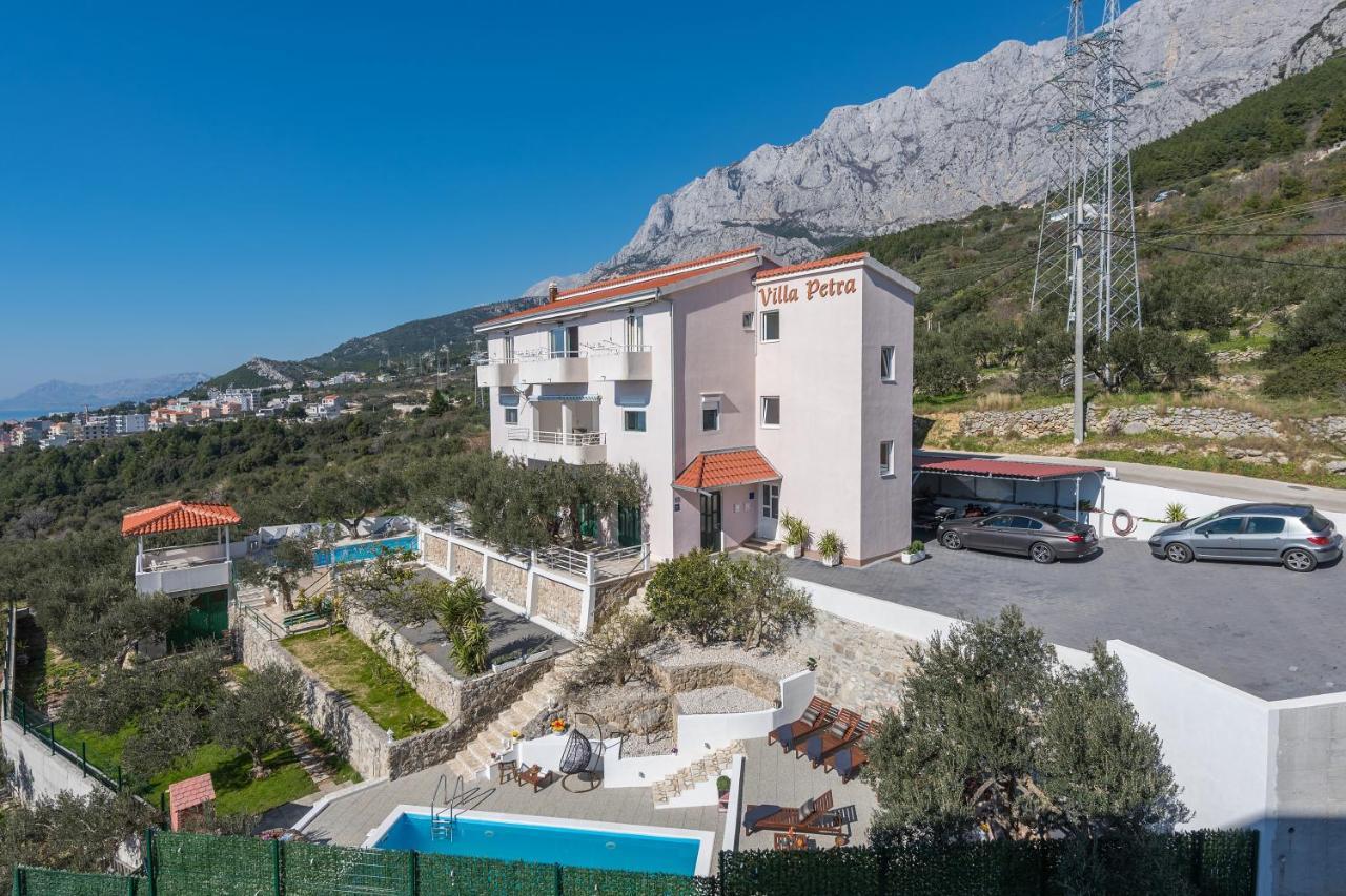 מאקרסקה Villa Petra Apartment With Private Pool מראה חיצוני תמונה